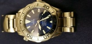 Omega Seamaster Professional 300m Automatic 2253.  80 Diver Blue Dial Sapphire