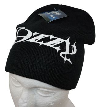 Ozzy Osbourne Rock Star - Knit Beanie Black Cap Hat 2010