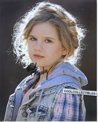 Kyla Kennedy Of " The Walking Dead " In Person Signed 8x10 Color Photo (proof)