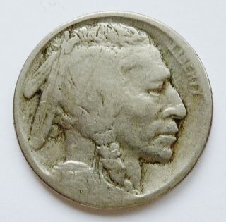 Key Date 1913 - S Type 2 U.  S.  Buffalo Nickel About Good -