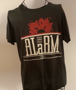 The Alarm Electric Folklore Tour ‘88 Concert T - Shirt,  Sz Large,  Vg Cond