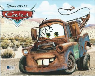 Larry Cable Guy Disney Pixar Cars Signed 8x10 Photo Autographed Bas Mater
