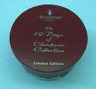 Waterford Crystal 12 Days Of Christmas 3 French Hens 3rd Edition