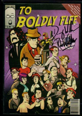 To Boldly Flee DVD SIGNED by Rob & Doug Walker Nostalgia Critic Channel Awesome 2
