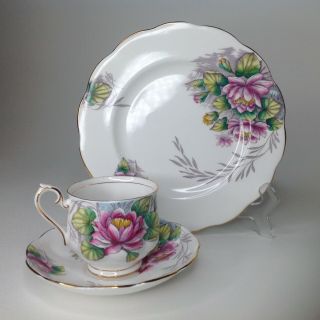 Royal Albert Flower Of The Month Water Lilly 1950 