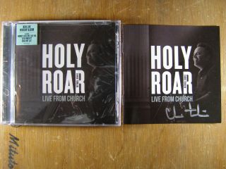 Chris Tomlin Signed Cd Holy Roar Autographed Live From The Church 2019