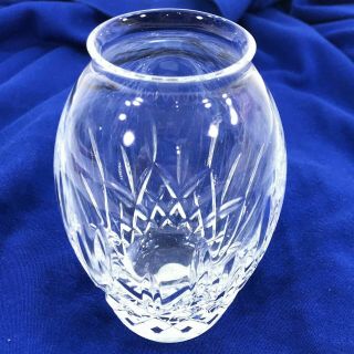 Waterford Crystal Lismore Candy 5 " Bud Vase With Pack Discontinued