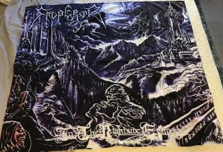 Emperor In The Nightside Eclipse Flag Ihsahn Black Metal Norway