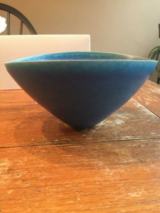 Signed Mark Bell Pottery Bowl
