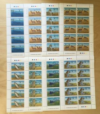 Full Sheets Sierra Leone 1989 1137 - 44 - Endangered Species - Set Of Sheets - Mnh