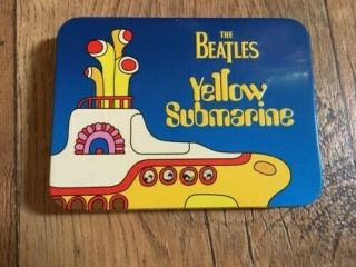 The Beatles Special Edition Tinned Yellow Submarine Playing Cards
