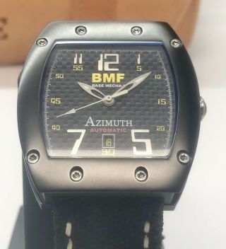 Azimuth BMF Base Mecha - 1 Swiss Automatic PVD Stainless Steel Carbon Fiber Dial 2