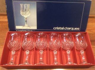 Set Of 6 Longchamp Cristal D 