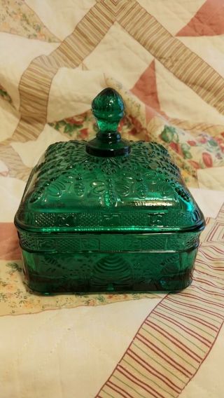 Tiara Honey Box - Dark Green