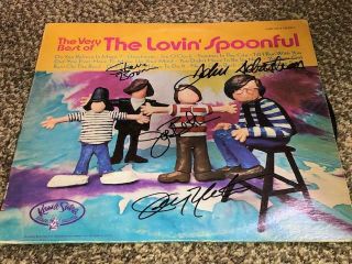 The Lovin Spoonful Group Signed Autographed Record Album Lp John Sebastian,