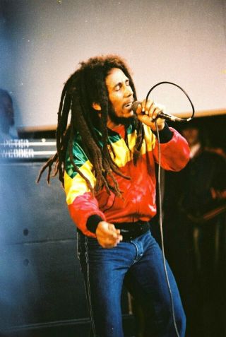 Bob Marley In Concert 1980 30 Rare Photos Final Uk Tour Crystal Palace.  Not Cd
