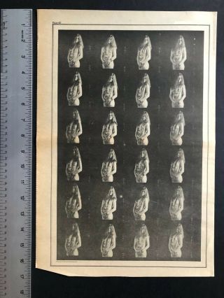 & Rare 1972 Janis Joplin " Nude " 11x17 " Clipping / Pinup