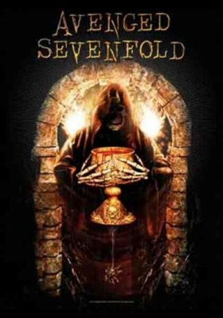 Avenged Sevenfold Poster Flag Golden Arch Tapestry
