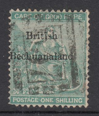 Bechuanaland 1885 - 87 " British Bechuanaland " On Cogh 1/ - Sg 8 Cv £190