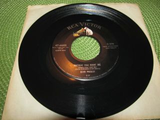 ELVIS PRESLEY Rare 45 rpm LOVE ME TENDER Sept 1956 RCA Stunning 2