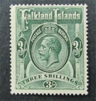 Nystamps British Falkland Islands Stamp 48 Og H $105