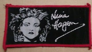 Vintage Nina Hagen Patch 1980 
