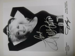 Holiday Special - - Dolly Parton Signed Black Whwite Photo