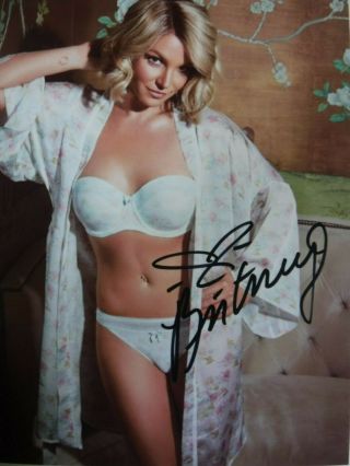 Britney Spears Signed S E X Y Photo