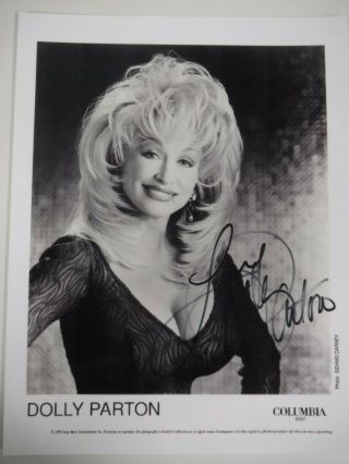 Holiday Special - Dolly Parton Autographed Photo