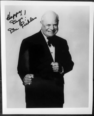 Don Rickles - (comedian - Mr.  Warmth - Emmy Winner) Hand Signed Autographed Photo