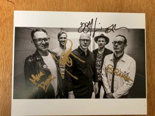 Bad Religion Greg Graffin Brian Baker Jay Bentley Signed Photo 8x10 2019