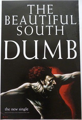 The South Dumb Official Uk Record Company Poster