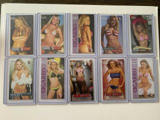 Tiny 10 Card Set Signed By Michelle Baena