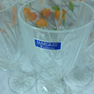 1 Vintage Waterford Marquis Set of 4 Iced Beverage Glasses (NIB) 2