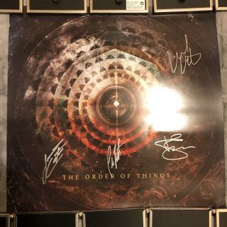 All That Remains The Order Of Things Autographed 18x18 Poster (signed)