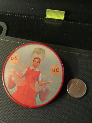 Devo.  Promo Hologram Button/pin