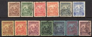 Barbados 1925 - 35 Set Sg229 - 39 Cat £85