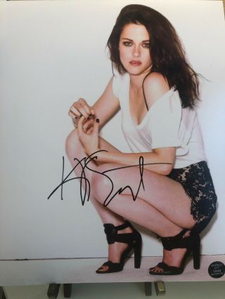 Kristen Stewart Signed Autograph 8x10 Photo Twilight Charlies Angles Sexy