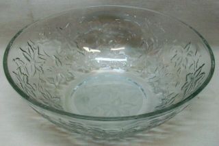 Vintage Princess House Glass " Fantasia " Small Serving Bowl (8 - 1/2 " X 3 ")