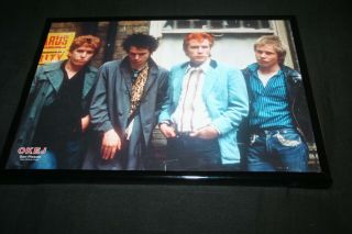 Sex Pistols1977 Sid Vicious John Rotten Steve Jones Framed Maga Poster Punk