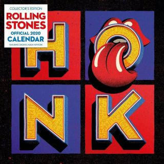 The Rolling Stones Collectors Edition Calendar 2020 9781838540425