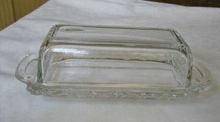 Vintage Glass Covered Butter Dish - Century By Fostoria