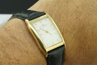 Estate 18k Yellow Gold Baume & Mercier Wrist Watch Model 17605 2062450 22127