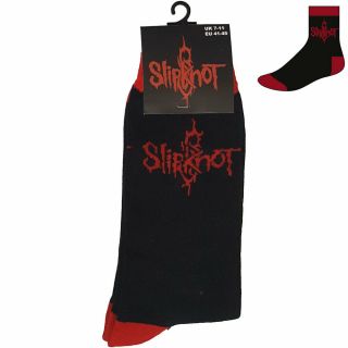 Slipknot Unisex Ankle Socks: Logo (uk Size 7 - 11) 100 Official Merchandise