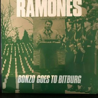 Ramones Bonzo Goes To Bitburg 12 " Single
