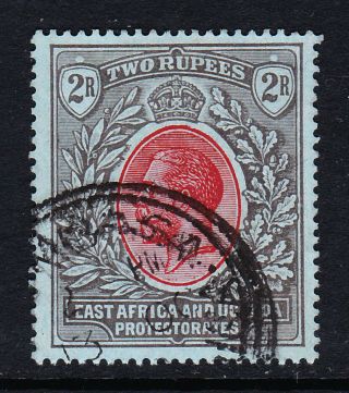 East Africa & Uganda Protectorates 1912 - 21 2r Red & Black Sg 54 Fine.