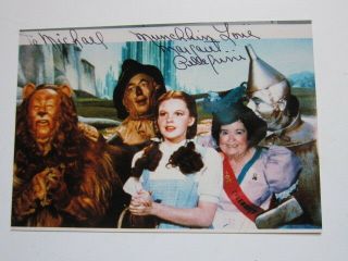 Wizard Of Oz Munchkin Margaret Pellegrini 4x6 Photo Autographed
