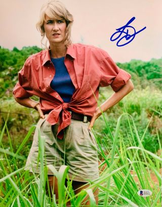 Laura Dern Authentic Signed 11x14 Photo Jurassic Park - Beckett Bas 7
