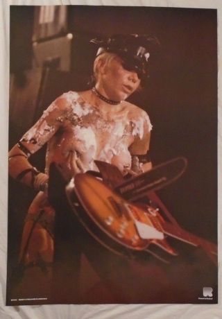 Plasmatics Wendy O Williams Early 1980s Poster Rock On