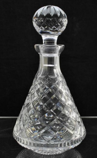 Waterford Cut Crystal Roly Poly Decanter